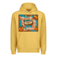 Antique Gold just here for the pie Premium Hoodie - TumblerDesignByShophia
