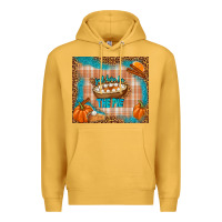 Mustard just here for the pie Premium Hoodie - TumblerDesignByShophia