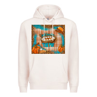 Pale Pink just here for the pie Premium Hoodie - TumblerDesignByShophia