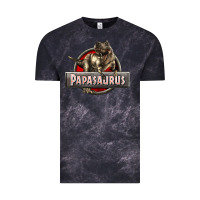 Cloud Black Papasaurus T-Rex Vintage Tee - LillyAllenDesigns