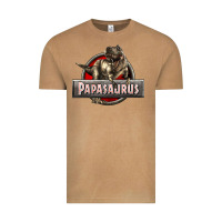 Vintage Camel Papasaurus T-Rex Vintage Tee - LillyAllenDesigns