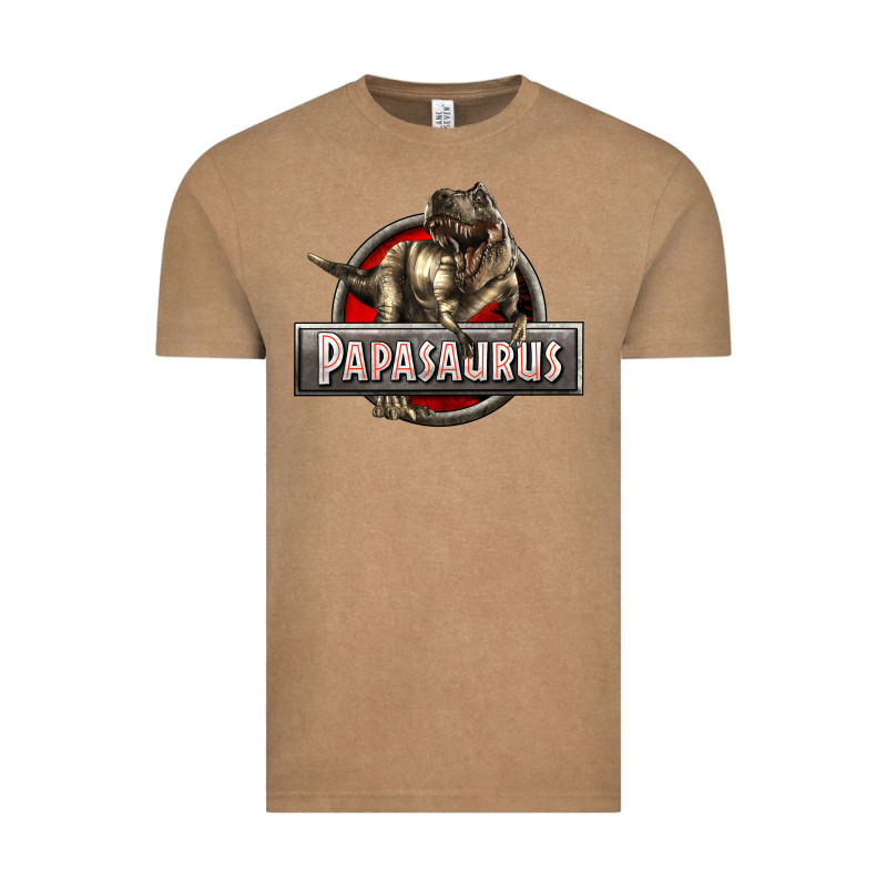 Papasaurus T-rex Vintage Tee by LillyAllenDesigns | Teevron
