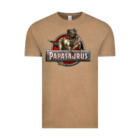 Vintage Coffee Papasaurus T-Rex Vintage Tee - LillyAllenDesigns