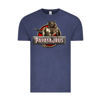 Vintage Denim Papasaurus T-Rex Vintage Tee - LillyAllenDesigns