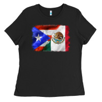 Black mexico and puerto rico Ladies Tee - CTS Tumbler Store