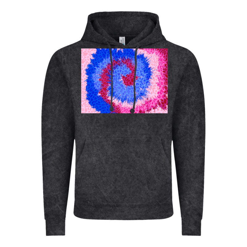 Tie Dye Background Colourful Leopard 3200x2400 Vintage Hoodie by AdoDesignShop | Teevron