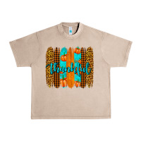 French Oak thankful brushstrokes Urban Heavy Tee - AdoDesignShop