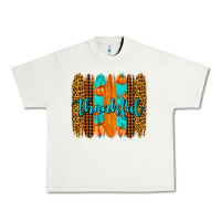 Pistachio thankful brushstrokes Urban Heavy Tee - AdoDesignShop