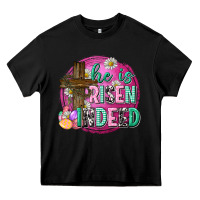 Black he is risen indeed easter Heavy Core Tee - Neo Western