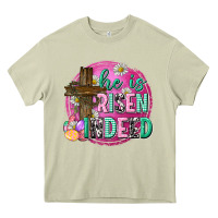 Mossy he is risen indeed easter Heavy Core Tee - Neo Western