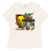 Bone livin' that softball mom life Ladies Tee - Zillion Design Studio