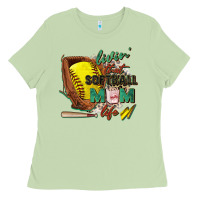Matcha livin' that softball mom life Ladies Tee - Zillion Design Studio