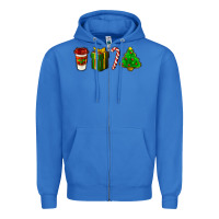 True Royal christmas items Zipper Hoodie - LillyAllenDesigns
