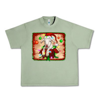 Oil Green christmas lamb Urban Heavy Tee - Jasminsmagicworld