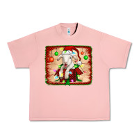 Salmon christmas lamb Urban Heavy Tee - Jasminsmagicworld