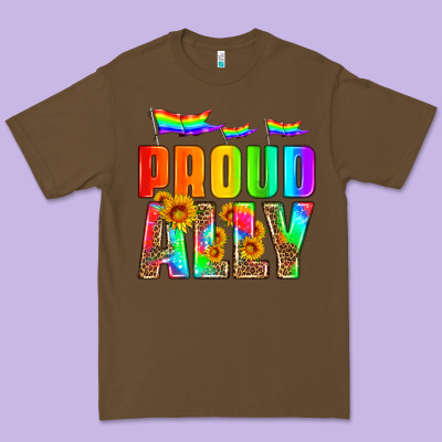 Proud Ally Premium Tee Designed By Hra Design Shop