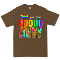 Cacao proud ally Premium Tee - HRA Design Shop