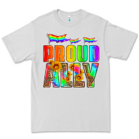 Dove Grey proud ally Premium Tee - HRA Design Shop