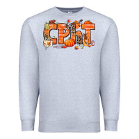 Heather Grey Fall CPHT Pharmacy Technician Premium Sweatshirt - texasbilliewilder