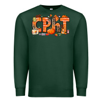 Sports Green Fall CPHT Pharmacy Technician Premium Sweatshirt - texasbilliewilder