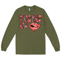 Army Green pucker up Long Sleeve Tee - JahusDesignShop