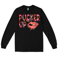 Black pucker up Long Sleeve Tee - JahusDesignShop