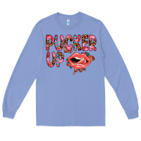 Colony Blue pucker up Long Sleeve Tee - JahusDesignShop