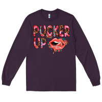 Plum pucker up Long Sleeve Tee - JahusDesignShop