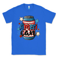 True Royal American can cooler Classic Tee - MaliasSmallBusiness
