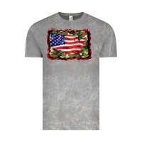 Cloud Rock distressed american flag Vintage Tee - BarkalooDesign