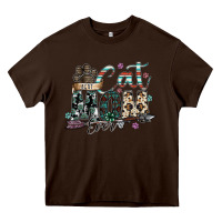 Chocolate Brown best cat mom ever Heavy Core Tee - SublimationCraftShop