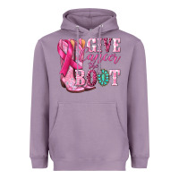 Lavender give cancer the boot Heavyweight Hoodie - NancyCooperArtShop