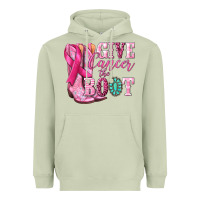 Matcha give cancer the boot Heavyweight Hoodie - NancyCooperArtShop