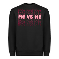 Black me vs me Heavyweight Sweatshirt - MaliasSmallBusiness