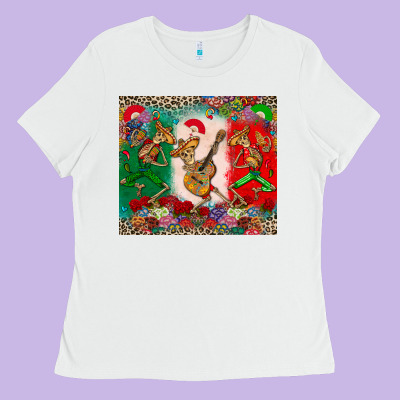 Mexican Skeletons Ladies Tee Designed By Cts Tumbler Store