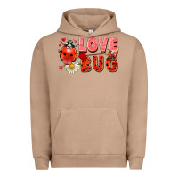 Pigment Burro Love Bug Urban Hoodie - FaDigitalArtStudio