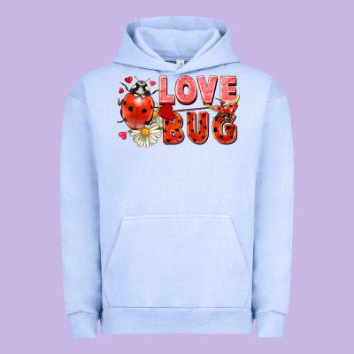 Love Bug Urban Hoodie Designed By Fadigitalartstudio