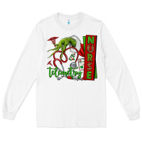 White grinch hand telemetry nurse Long Sleeve Tee - NancyCooperArtShop