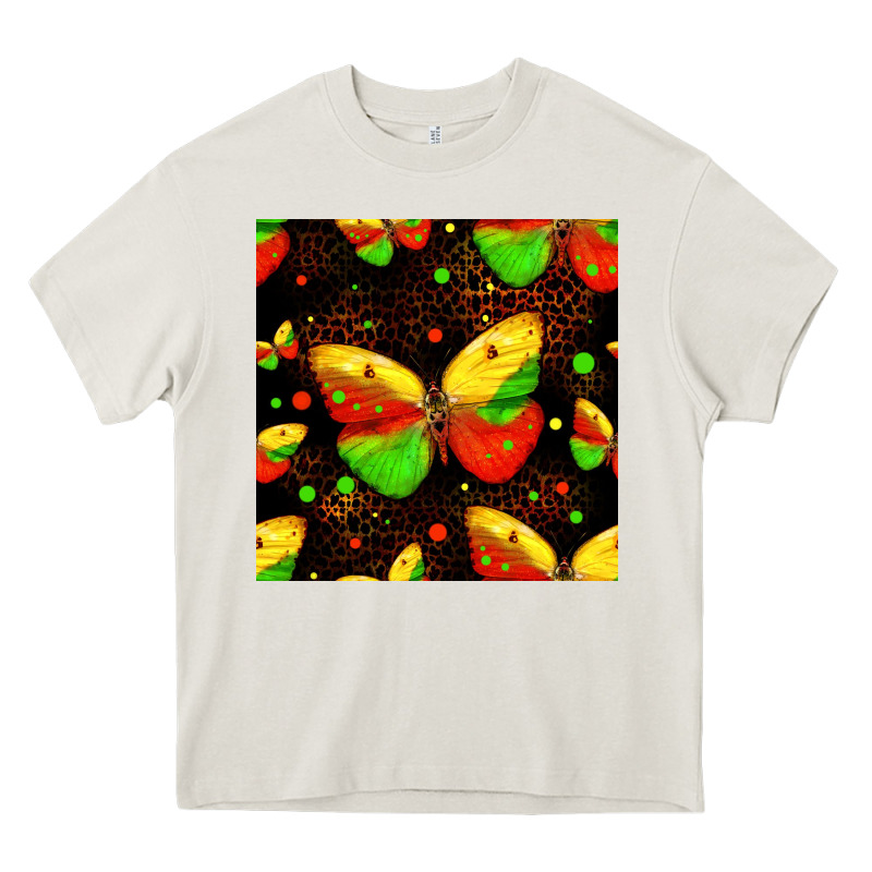 Juneteenth Butterflies Seamless Pattern Heavy Core Tee by HRA Design Shop | Teevron