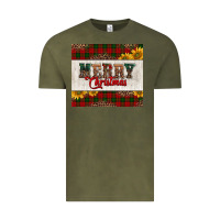 Vintage Olive merry Christmas sunflowers Vintage Tee - Jasminsmagicworld