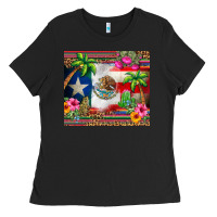 Black mexico and puerto rico Ladies Tee - CTS Tumbler Store