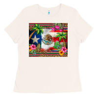 Mexico And Puerto Rico Ladies Tee | Teevron