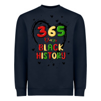 Navy 365 days Heavyweight Sweatshirt - MaliasSmallBusiness