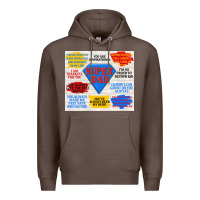 Coffee super dad Premium Hoodie - TumblerDesignByShophia