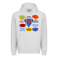 Dove Grey super dad Premium Hoodie - TumblerDesignByShophia