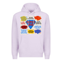 Lilac super dad Premium Hoodie - TumblerDesignByShophia