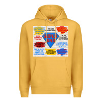 Mustard super dad Premium Hoodie - TumblerDesignByShophia