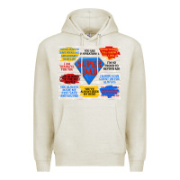 Oatmeal Heather super dad Premium Hoodie - TumblerDesignByShophia