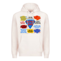 Pale Pink super dad Premium Hoodie - TumblerDesignByShophia