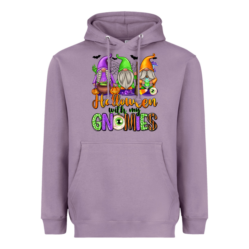 Halloween With My Gnomes Heavyweight Hoodie by texasbilliewilder | Teevron